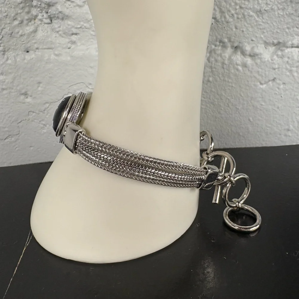 NUGZ USA Snap Bracelet w/ Anchor and free snap - Picture 3 of 8